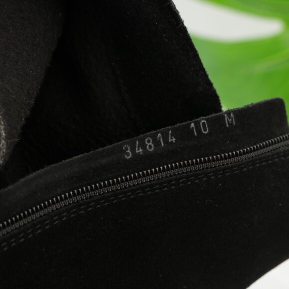 La Canadienne Womens Ellenor Boots Size 10 Waterproof Black Suede Heel Booties - Picture 8 of 13